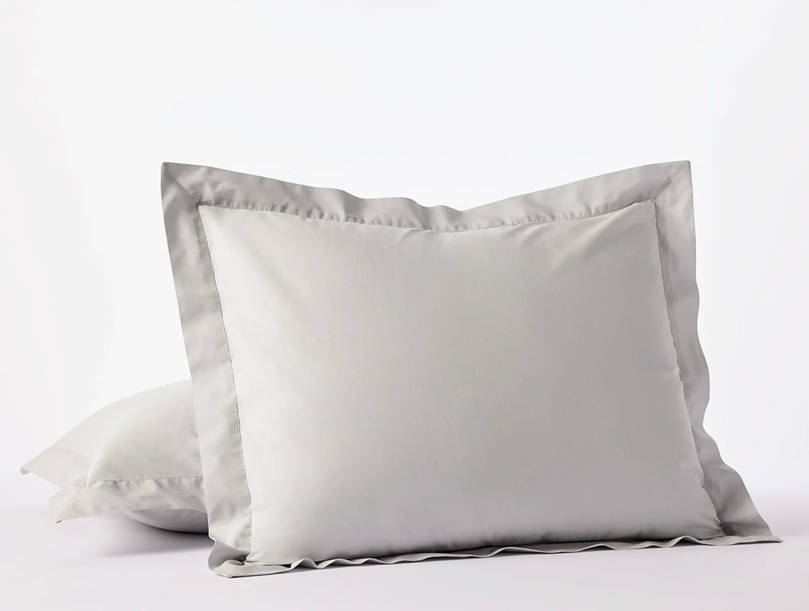 Coyuchi Standard Sham Seal Refined Organic Percale Duvet Cover