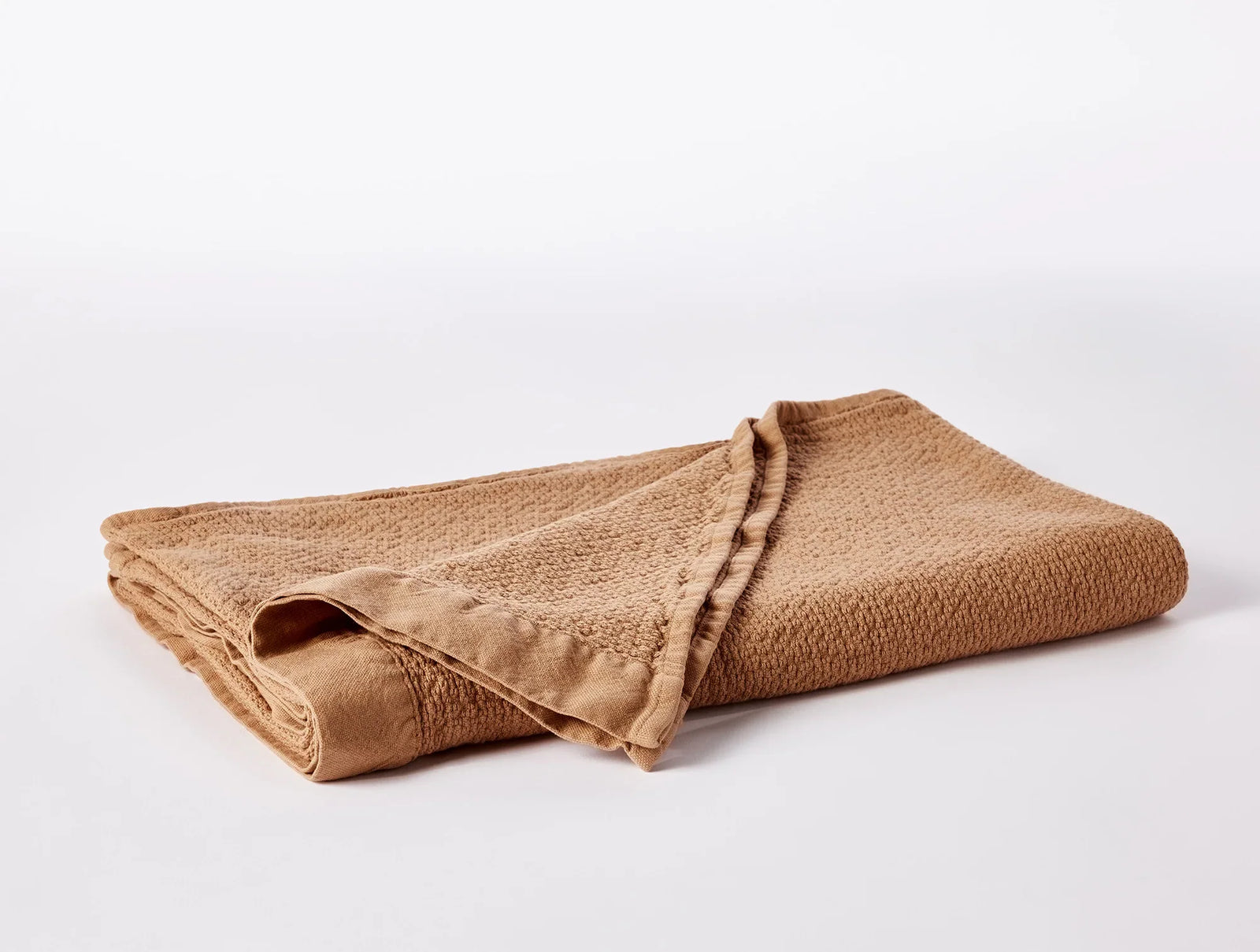 Coyuchi Bath Sheet Ginger Adriatic Organic Towels