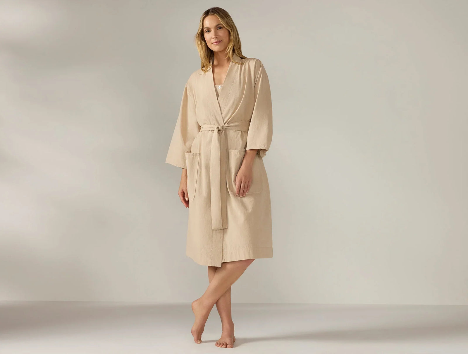 Coyuchi Women’s Isla Organic Cotton Robe