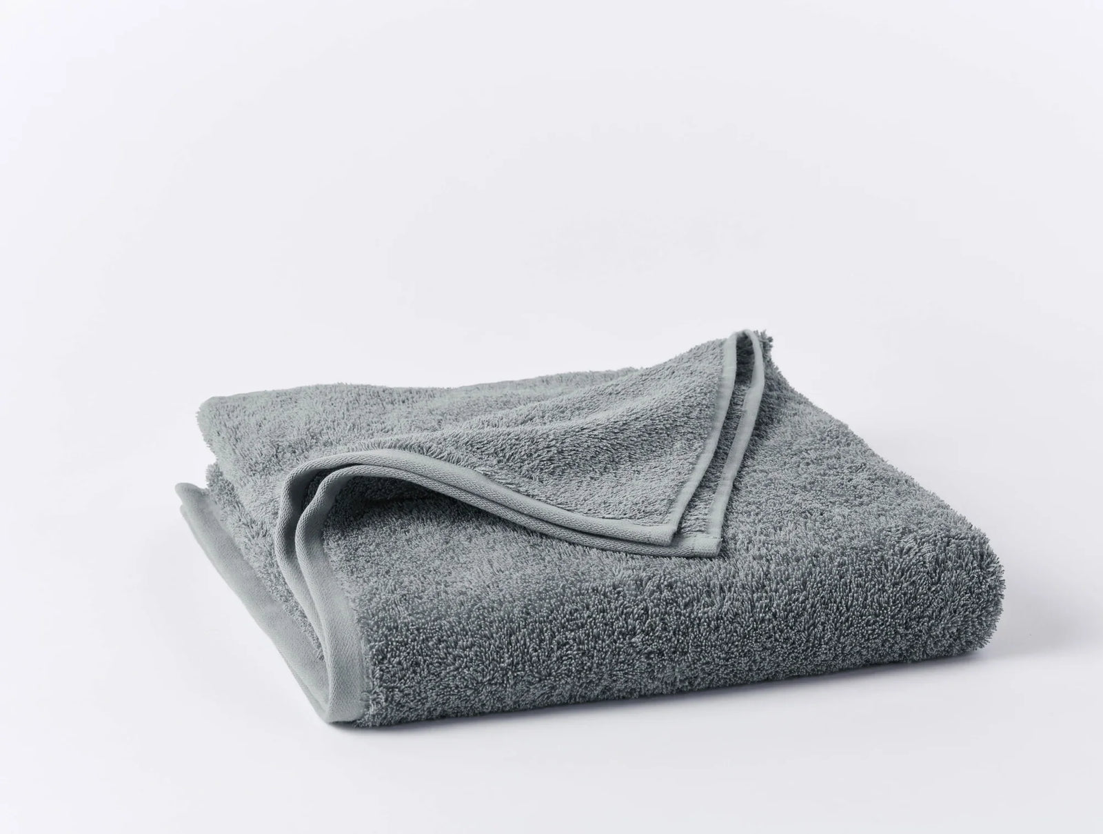 Coyuchi Bath Towel Fossil Cloud Loom Organic Towels & Bath Mat
