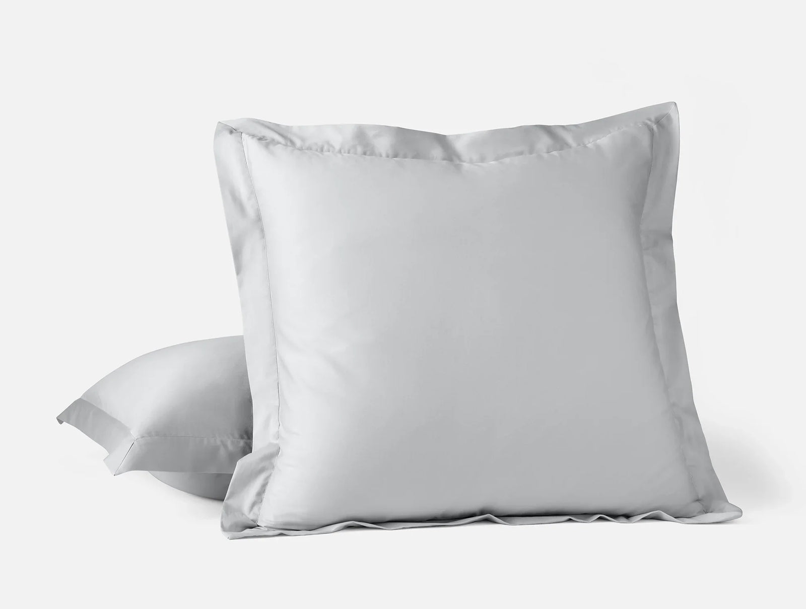 Coyuchi Euro Shams Seal Cloud Soft Organic Sateen Duvet Cover