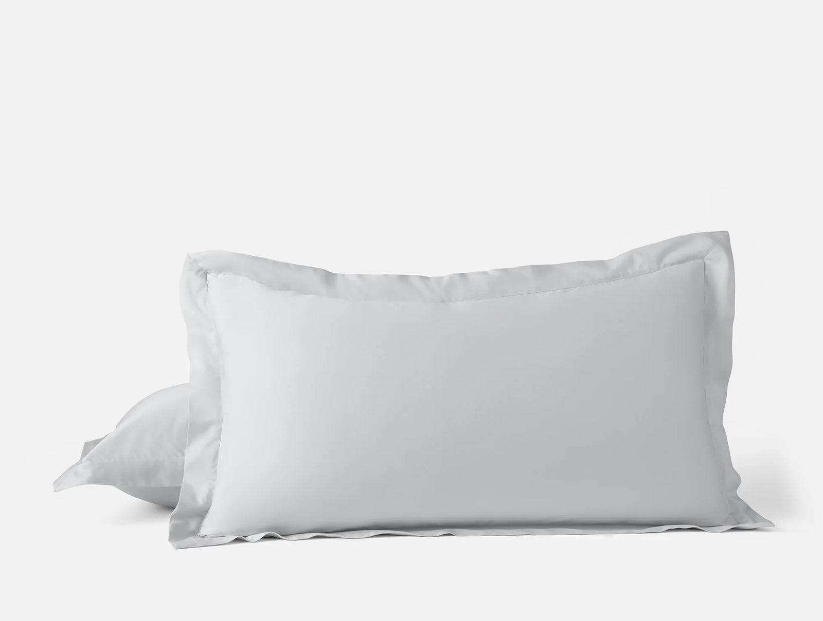 Coyuchi King Shams Seal Cloud Soft Organic Sateen Duvet Cover
