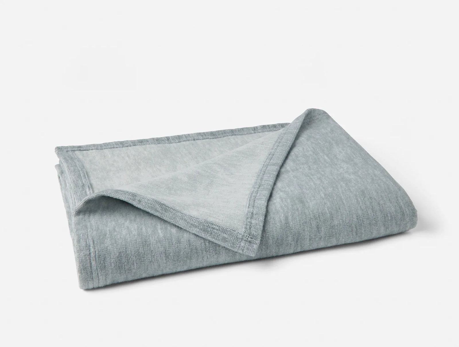 Coyuchi Throw Granite Marble Full Circle Recycled Cotton Blanket