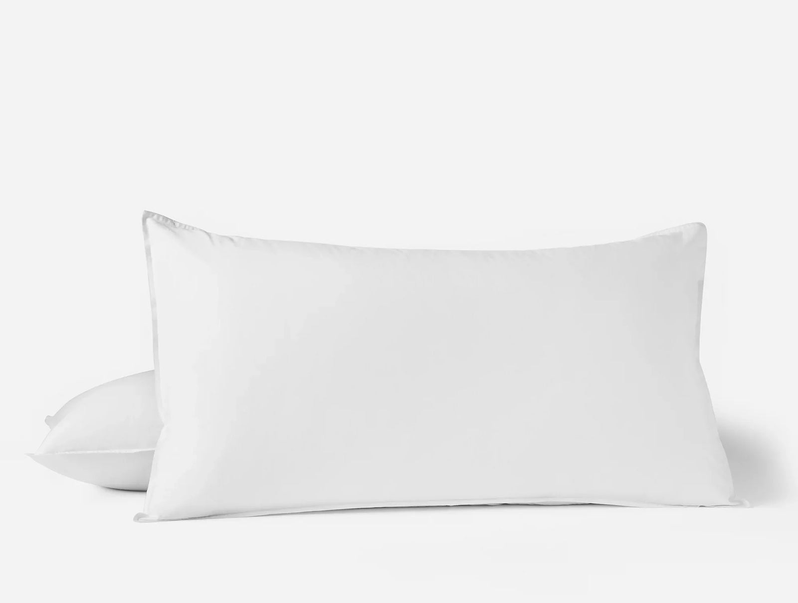 Coyuchi King Sham Alpine White Organic Crinkled Percale Duvet Cover