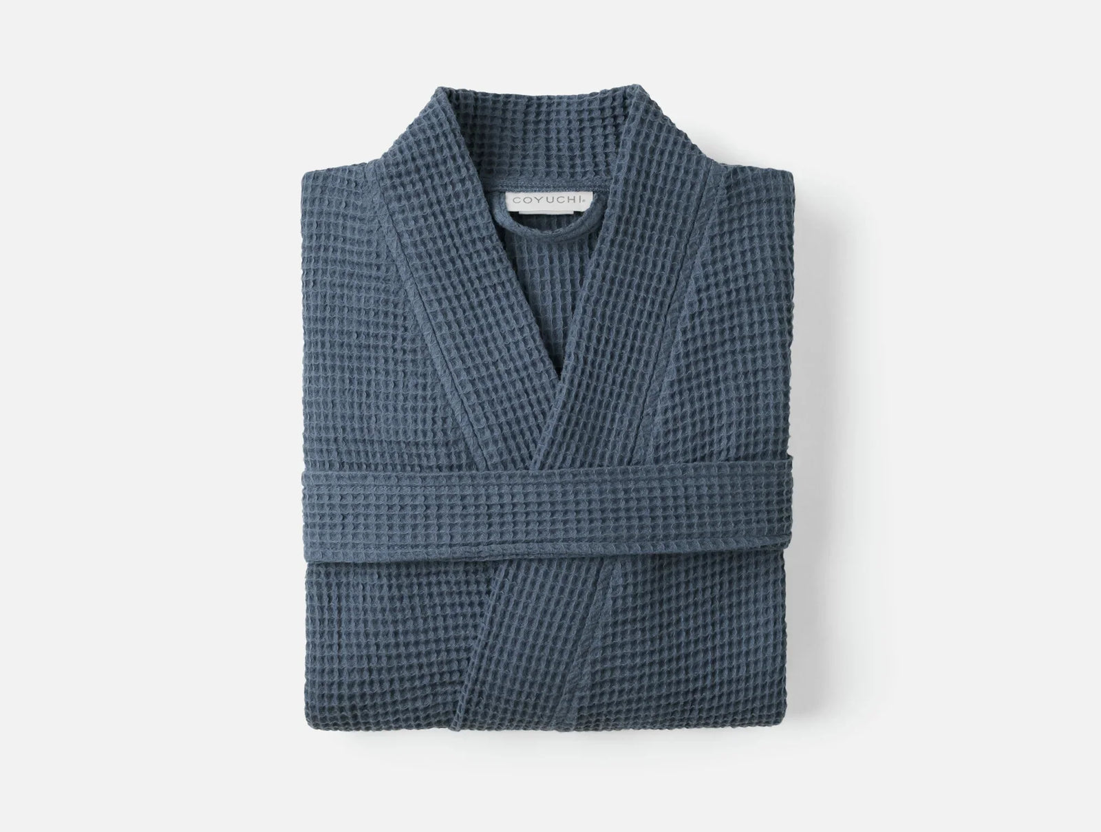 Coyuchi XSmall Small Neptune Unisex Organic Waffle Robe