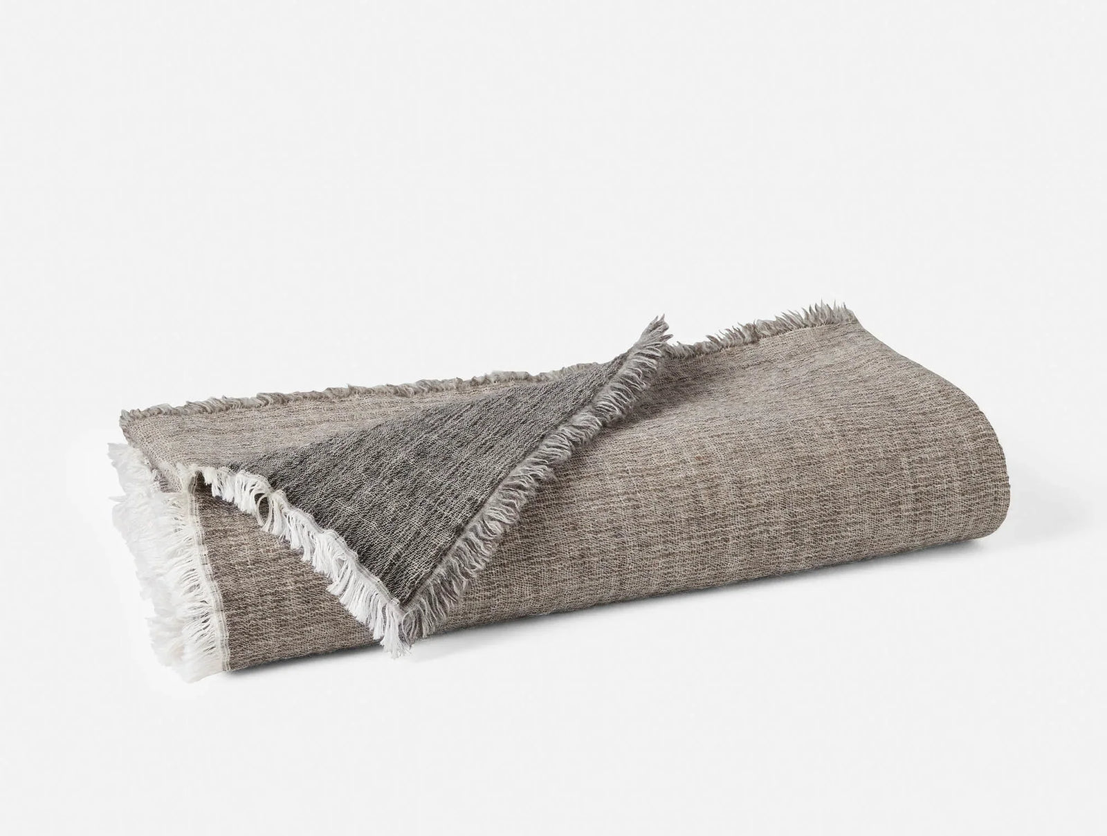 Coyuchi Throw Oat Willow Organic Throw