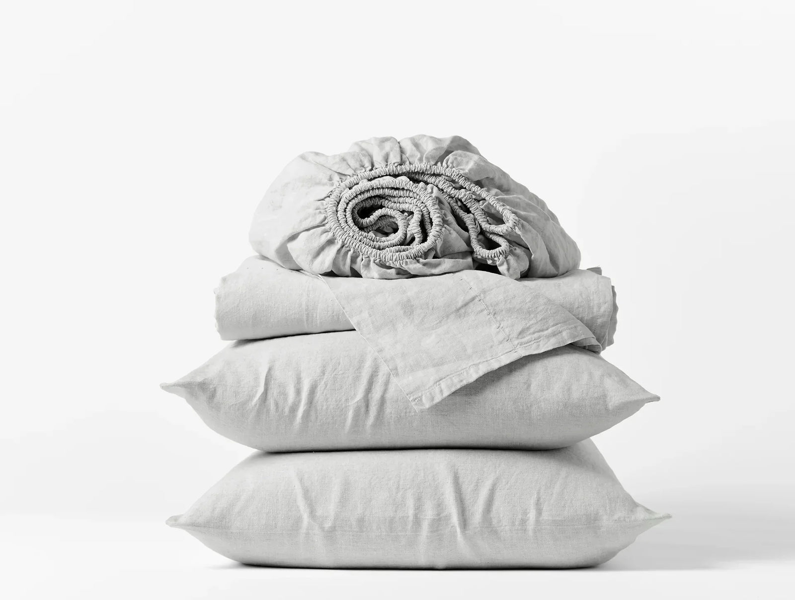 Coyuchi Organic Relaxed Linen Fitted Sheet