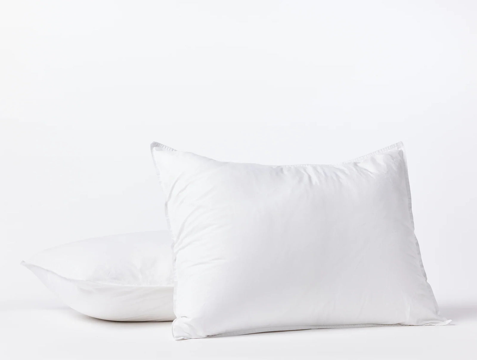 Coyuchi Standard Sham Alpine White Organic Crinkled Percale Duvet Cover