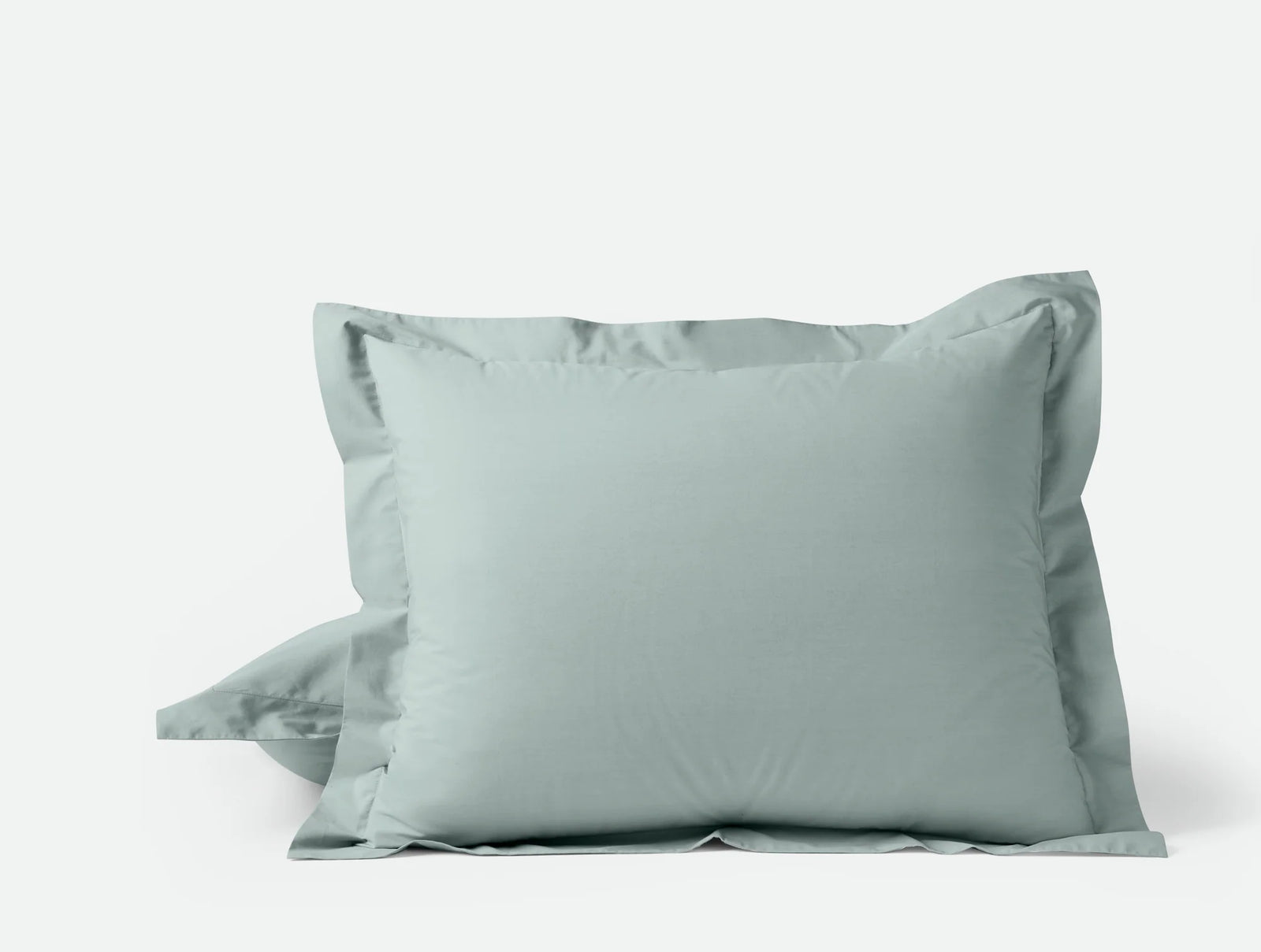 Coyuchi Standard Sham Dew Refined Organic Percale Duvet Cover