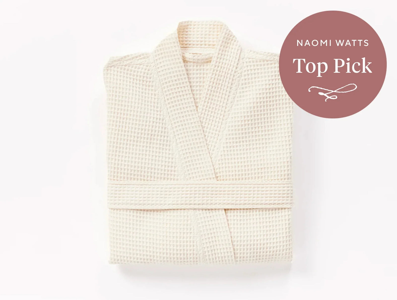 Coyuchi XXLarge Undyed Unisex Organic Waffle Robe