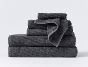 Coyuchi Shadow Organic Air Weight Towels & Bath Mats