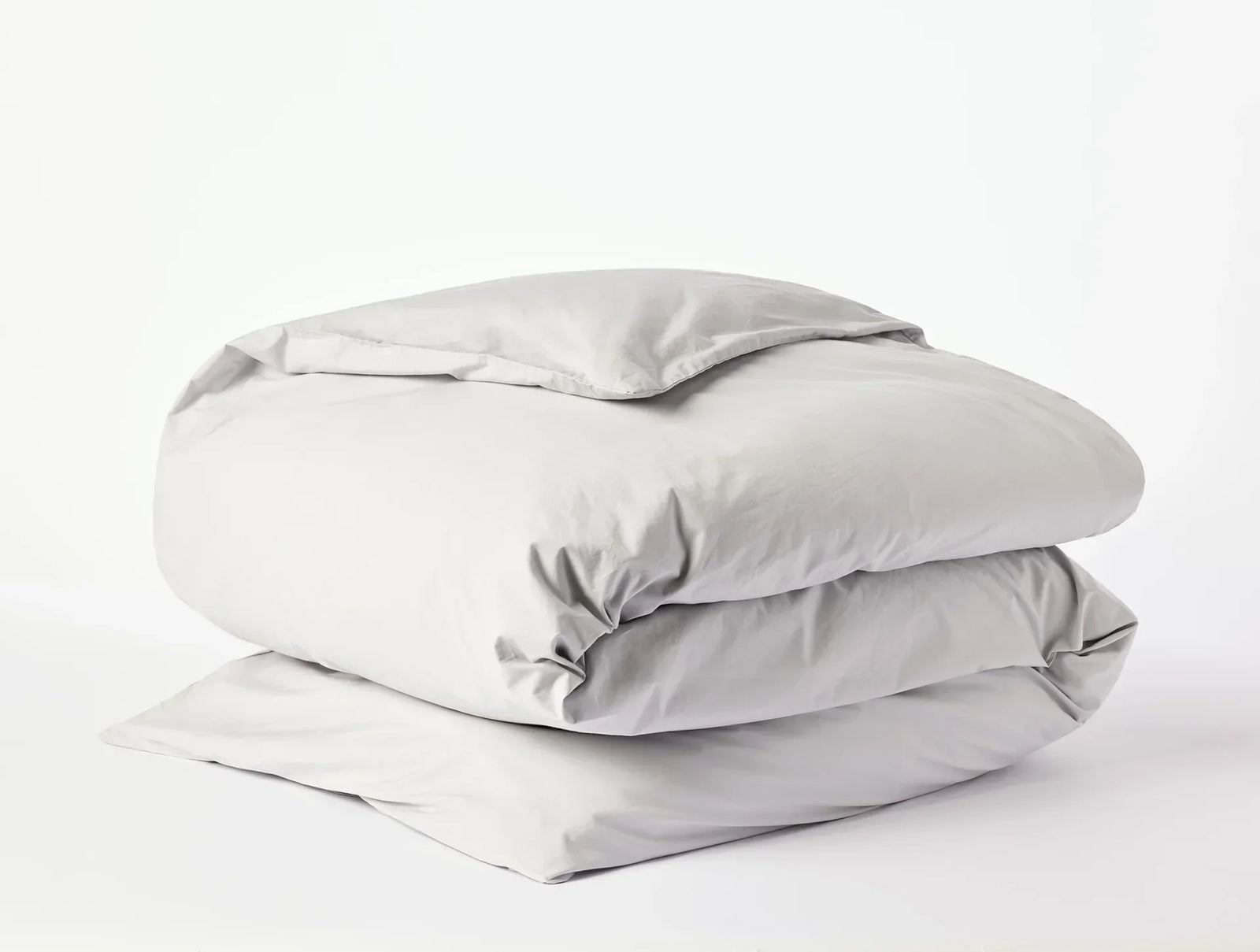 Coyuchi Seal Refined Organic Percale Duvet Cover