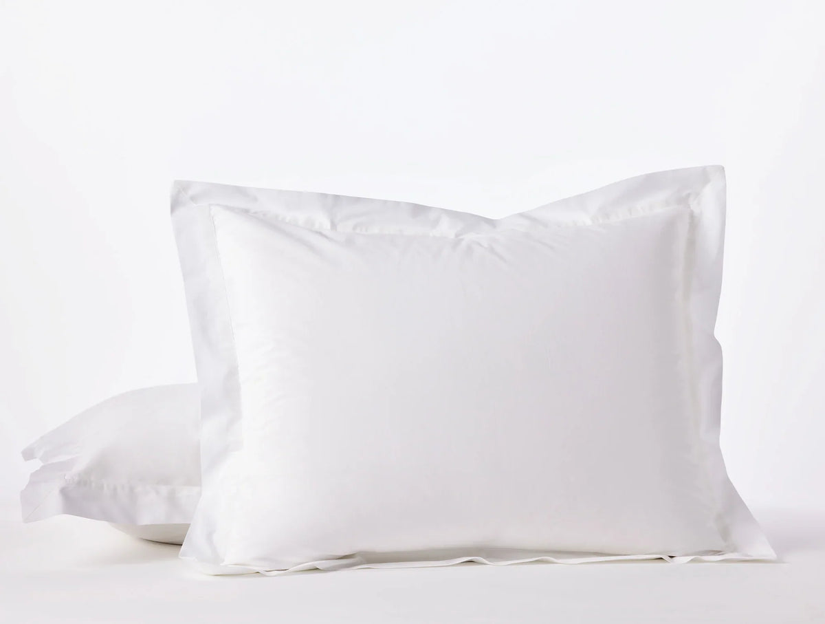 Coyuchi Standard Sham Alpine White Refined Organic Percale Duvet Cover