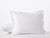 Coyuchi King Sham Alpine White Refined Organic Percale Duvet Cover