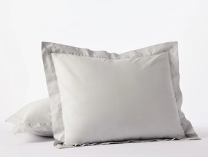Coyuchi Standard Sham Seal Refined Organic Percale Duvet Cover