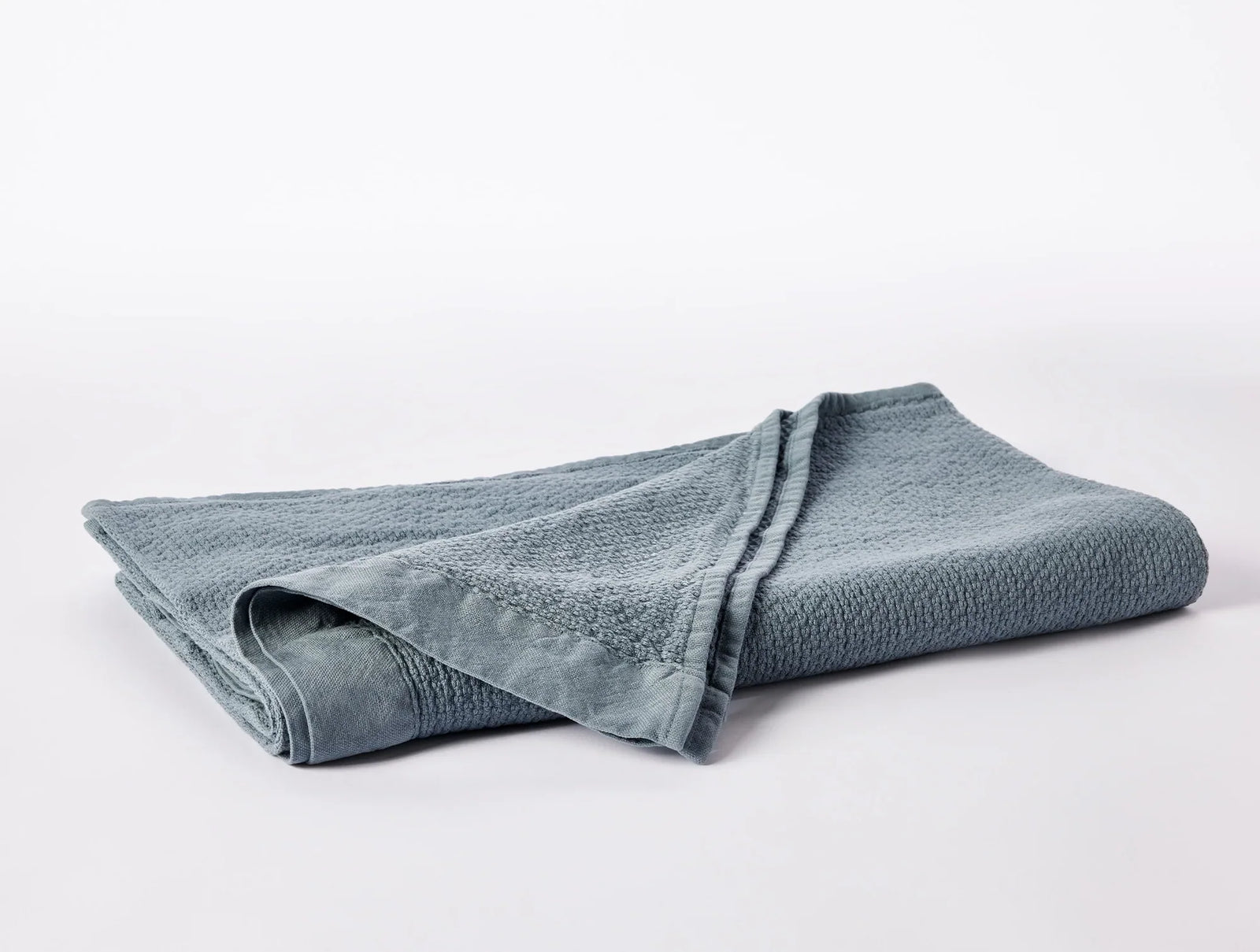 Coyuchi Bath Towel River Adriatic Organic Towels