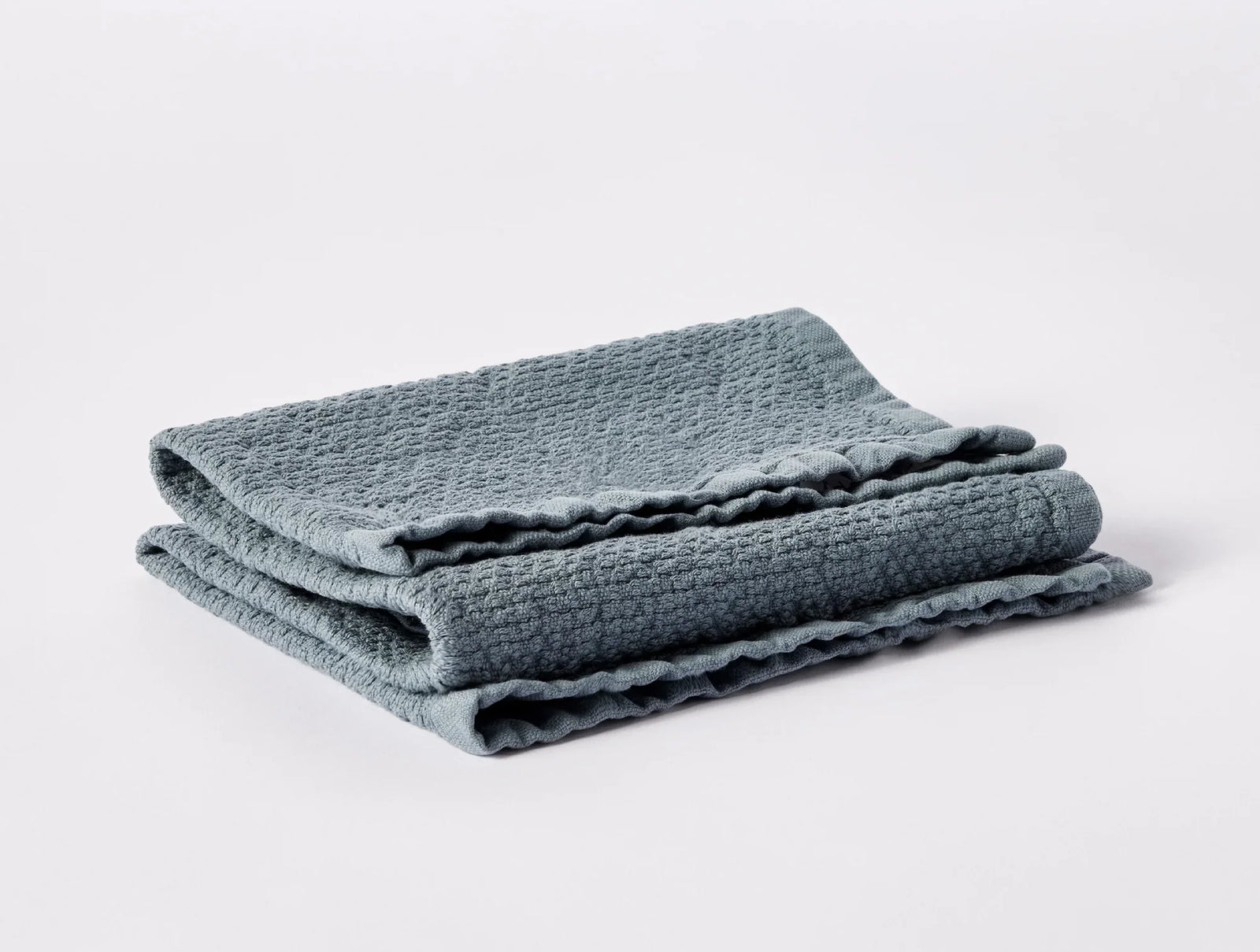 Coyuchi Guest Towel River Adriatic Organic Towels