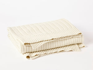 Coyuchi Casa Loma Organic Knit Throw