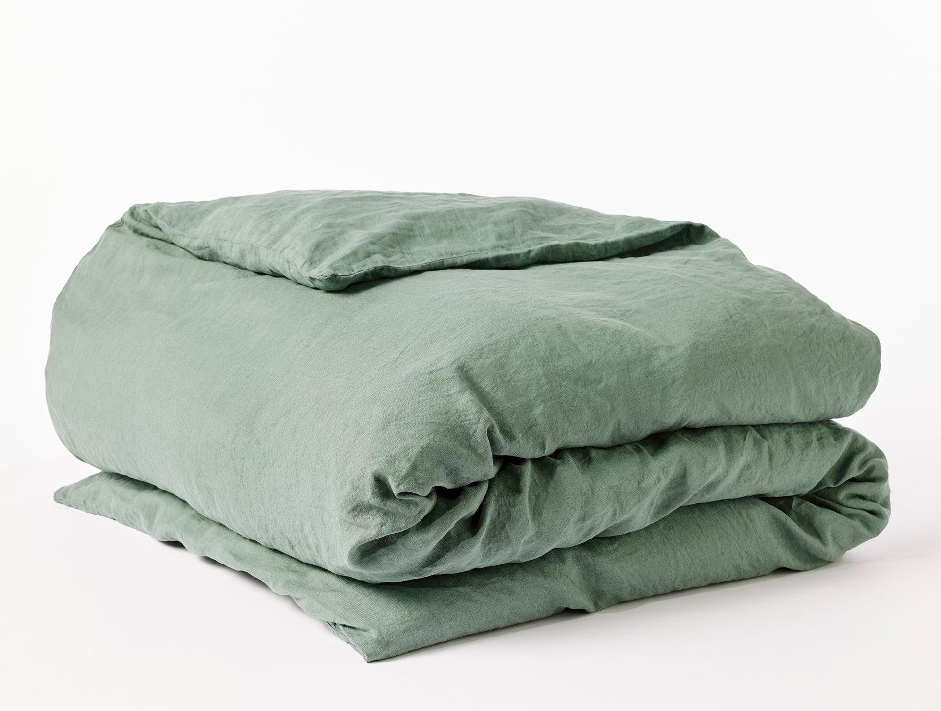 Coyuchi Juniper Organic Relaxed Linen Duvet Cover