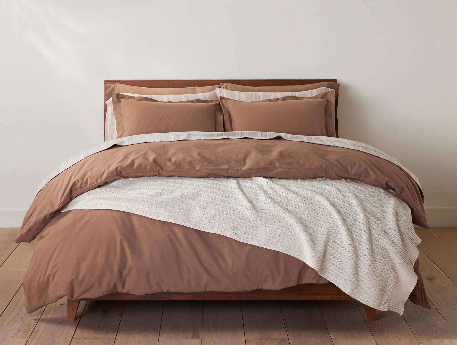 Coyuchi Casa Loma Organic Knit Throw