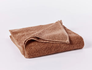 Coyuchi Bath Mat Praline Cloud Loom Organic Towels & Bath Mat