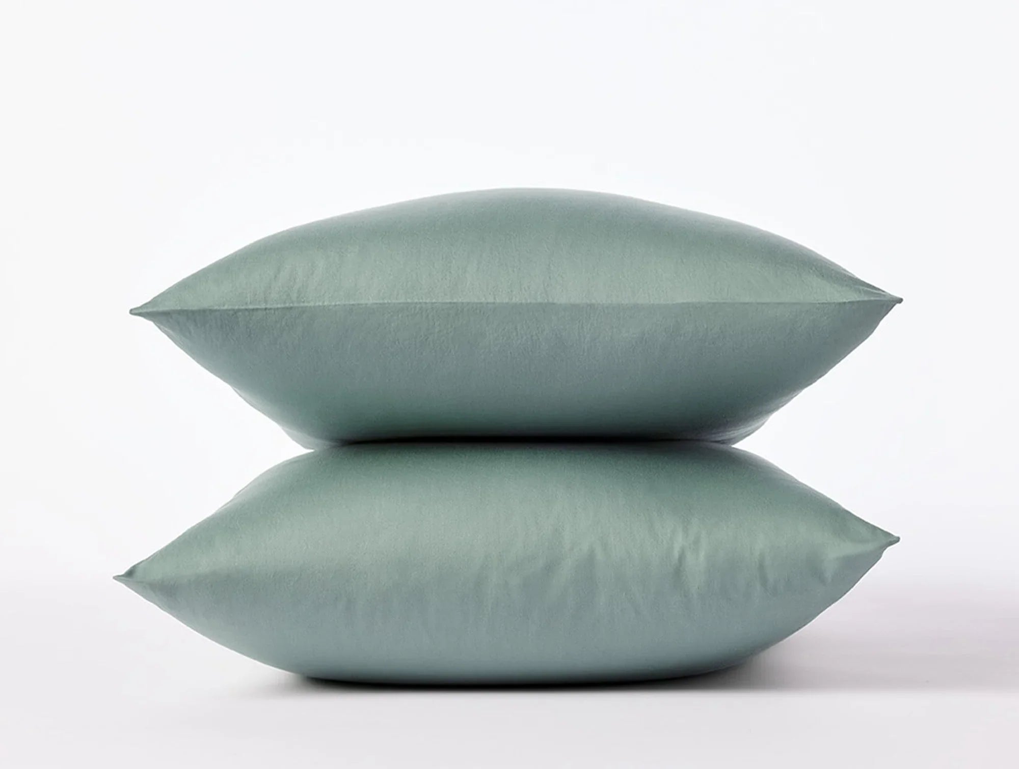 Coyuchi Pillowcase set - King Sage Cloud Soft Organic Sateen Sheet Set