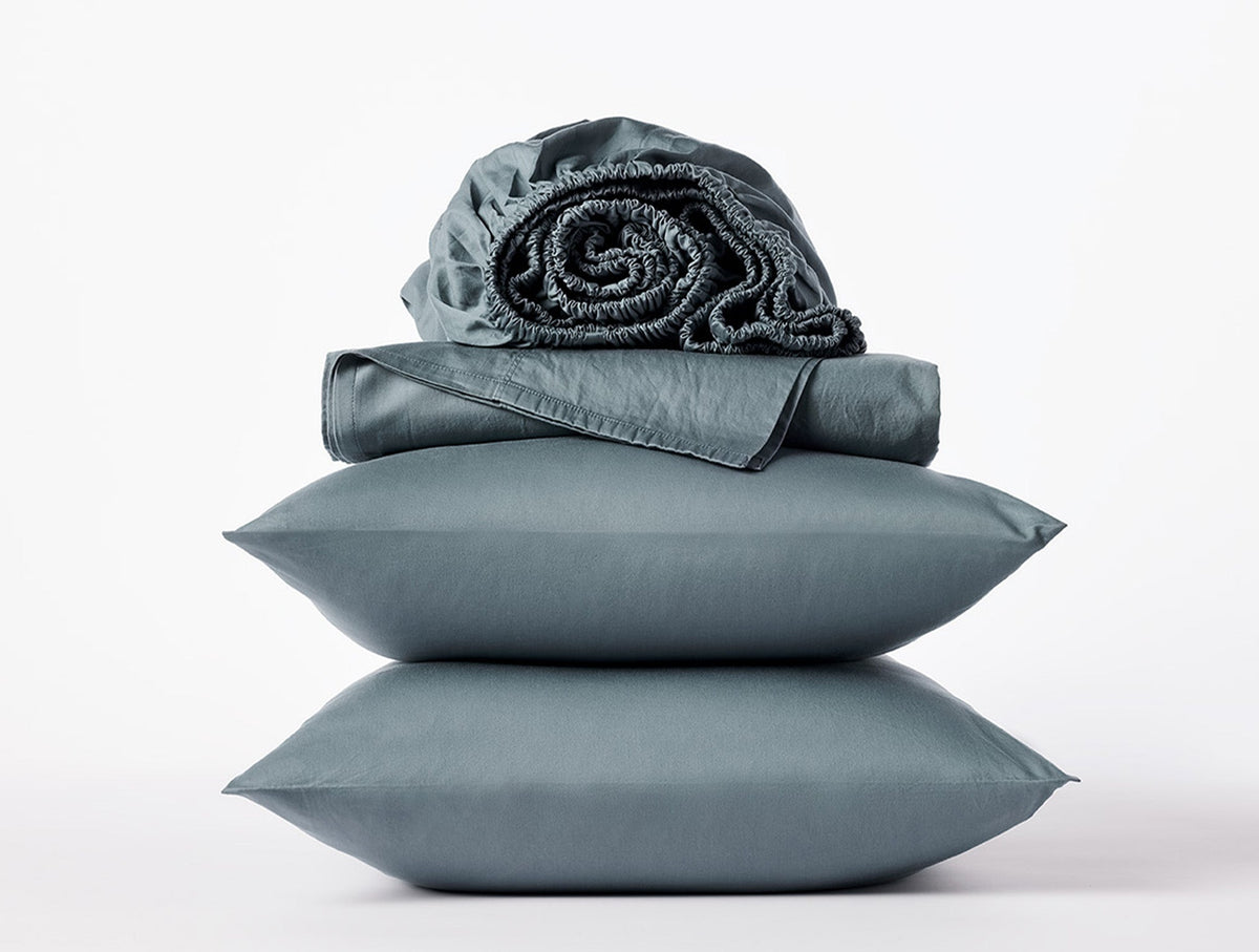 Coyuchi Cloud Soft Organic Sateen Sheet Set