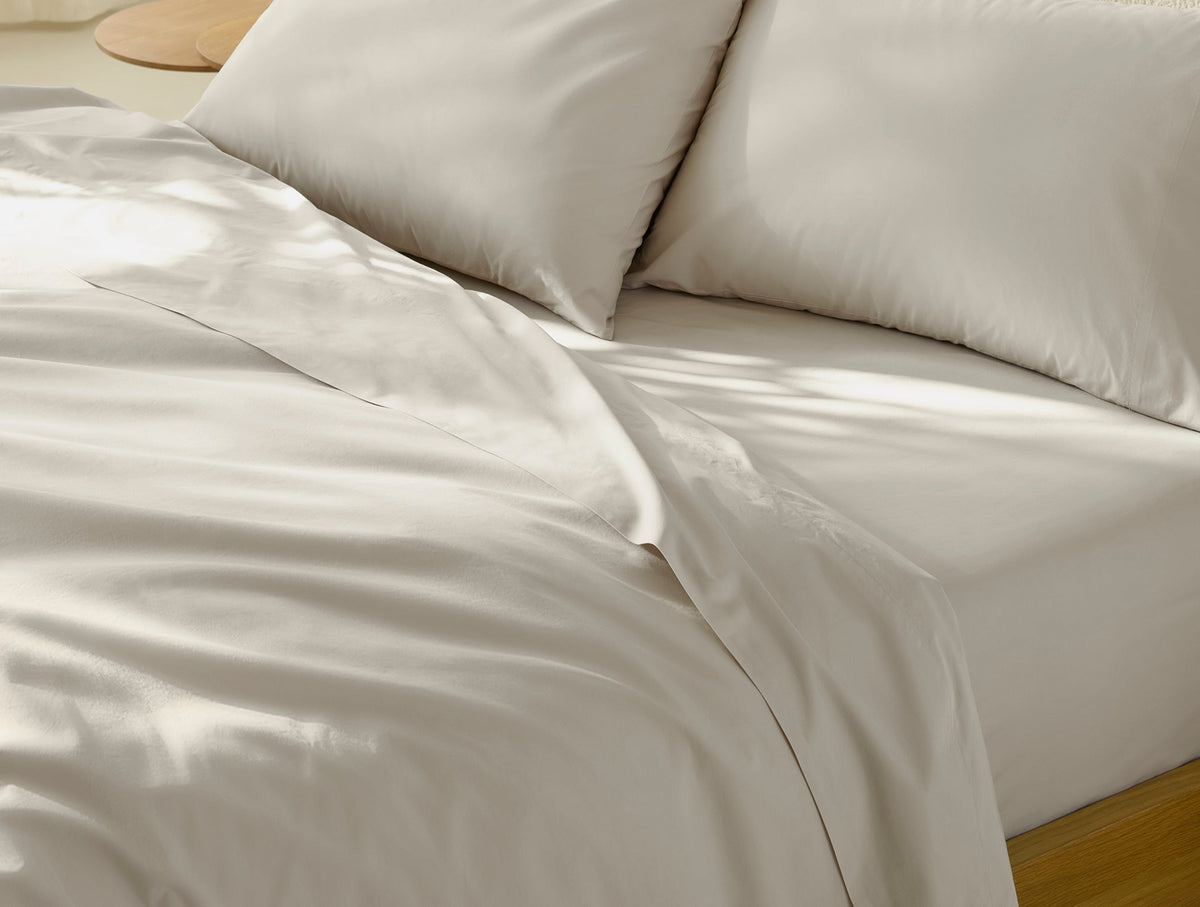 Refined Organic Percale Sheet Set