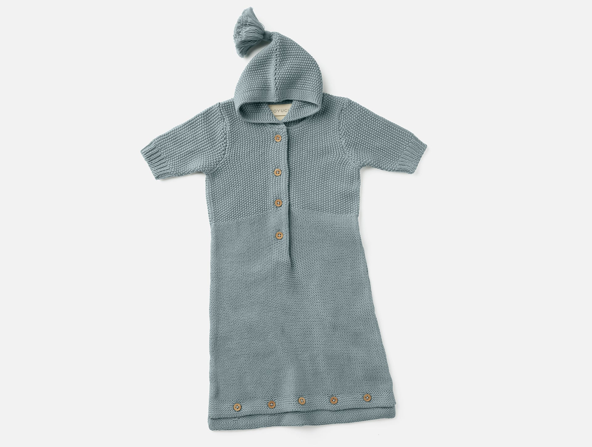 Coyuchi Arroyo Organic Knit Baby Snuggle Sack