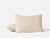 Coyuchi Sham - Standard Natural Chambray w Multi Cambria Embroidered Organic Linen Duvet Cover