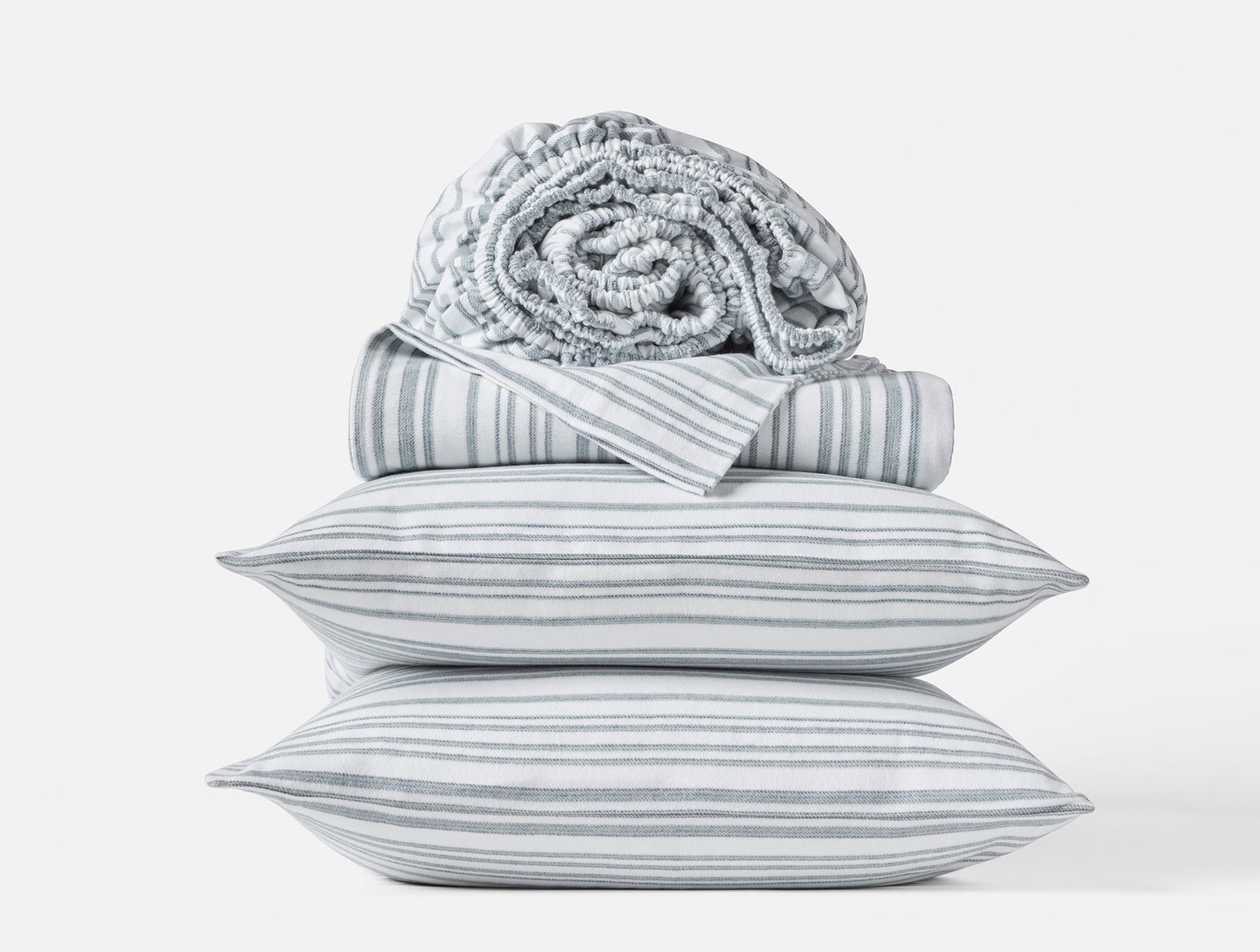 Coyuchi Cloud Brushed Organic Flannel Sheet Set