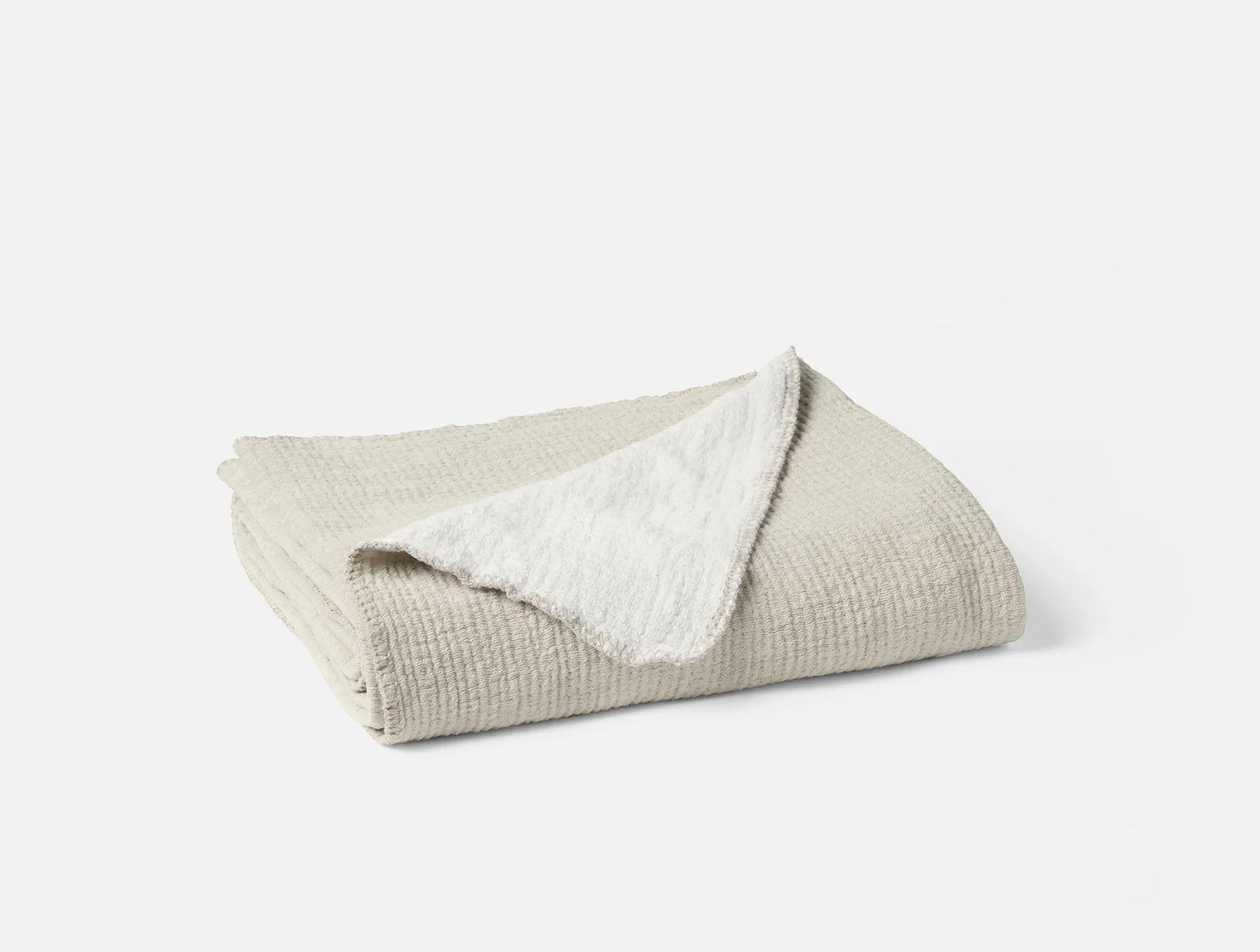 Coyuchi Throw Stone Cozy Cotton Organic Blanket