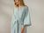 Coyuchi Surf Chambray Women's Isla Organic Cotton Robe