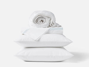 Coyuchi Landscape Embroidered Organic Sheet Set
