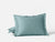 Coyuchi King Shams Pacific Blue Cloud Soft Organic Sateen Duvet Cover
