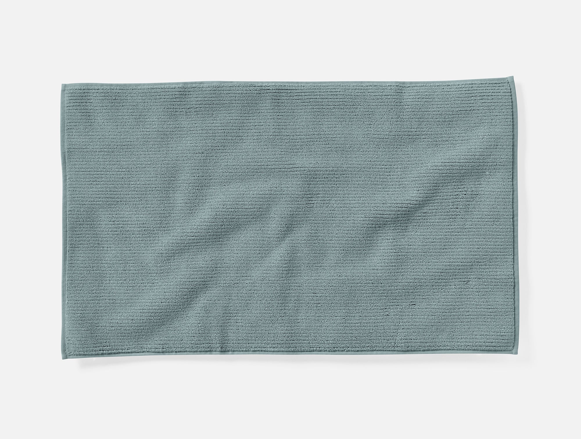 Coyuchi Bath Mat Lagoon Temescal Organic Towels & Bath Mat