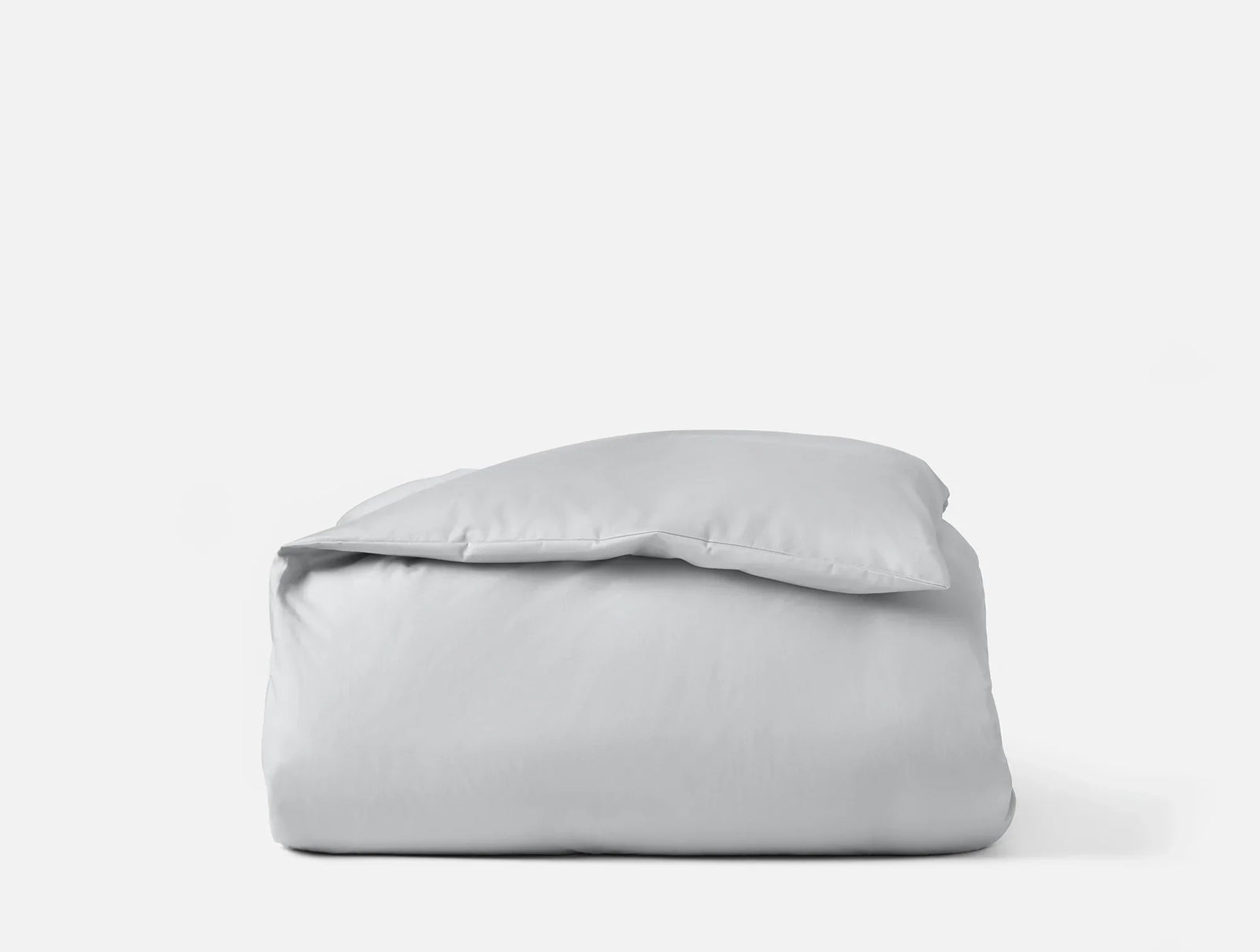 Coyuchi Full Queen Seal Cloud Soft Organic Sateen Duvet Cover