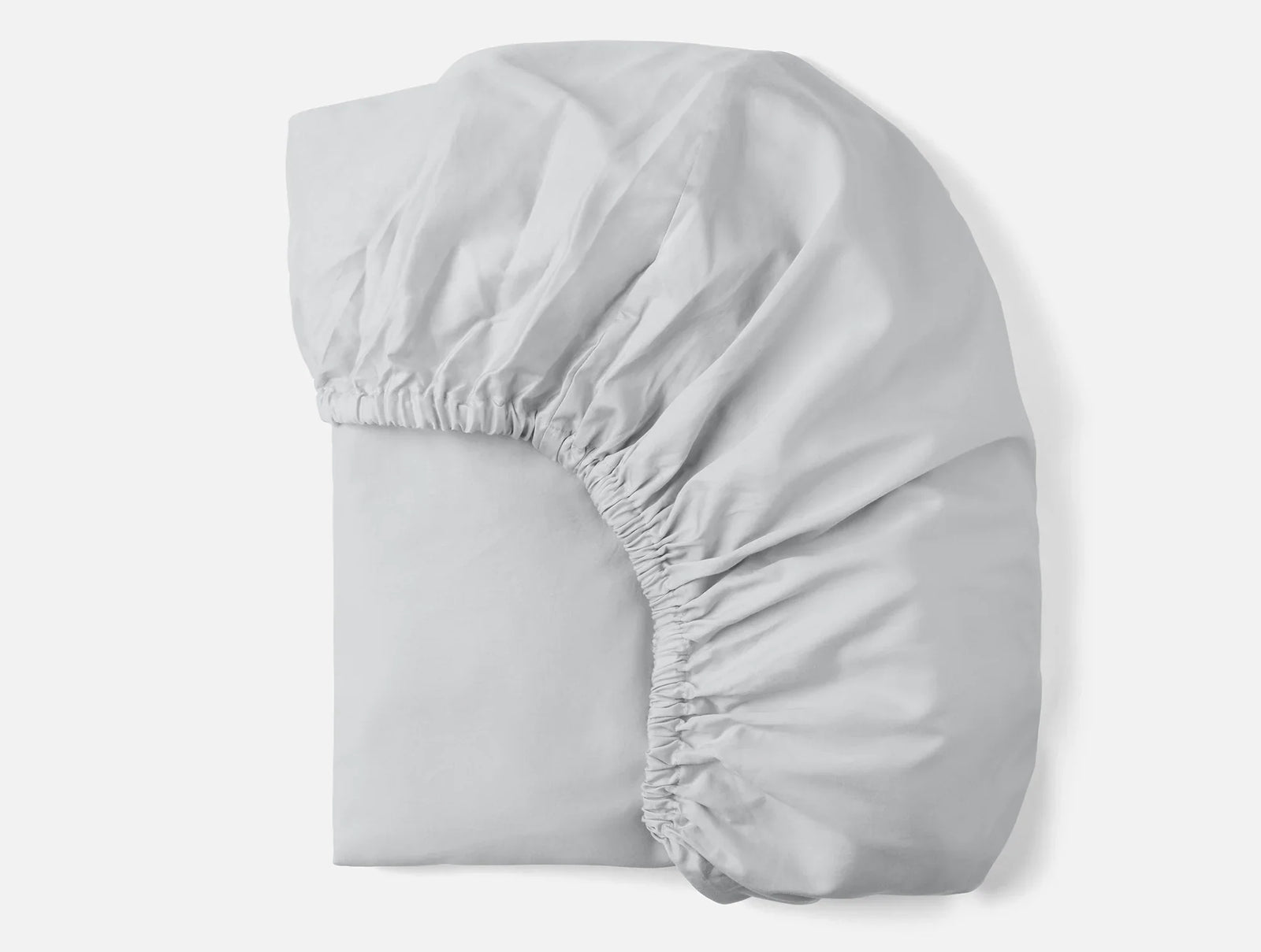 Coyuchi Twin Seal Cloud Soft Organic Sateen Fitted Sheet