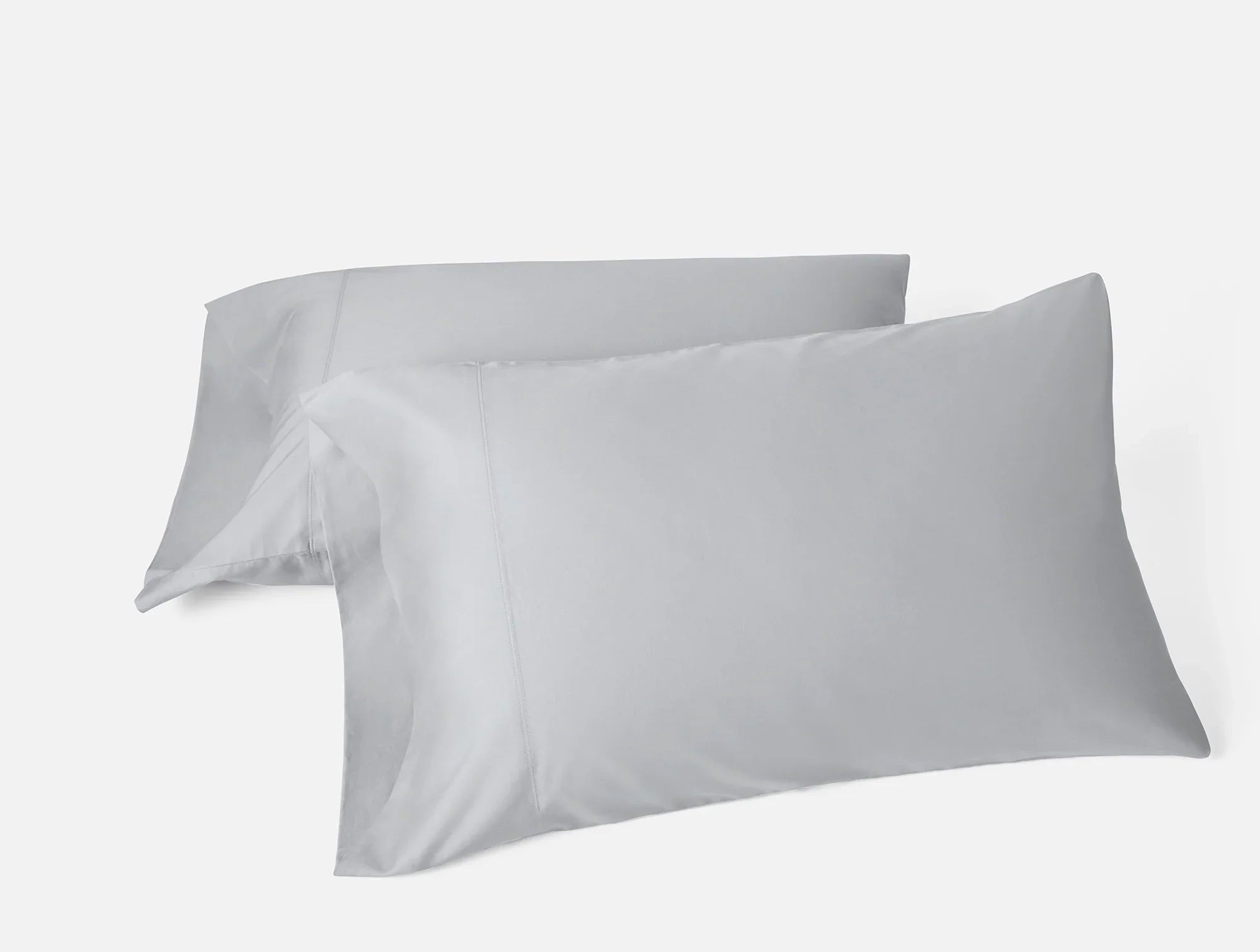 Coyuchi Pillowcase set - Standard Queen Seal Cloud Soft Organic Sateen Sheet Set
