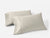 Coyuchi Pillowcase set - King Stone Scalloped Cloud Soft Organic Sateen Sheet Set