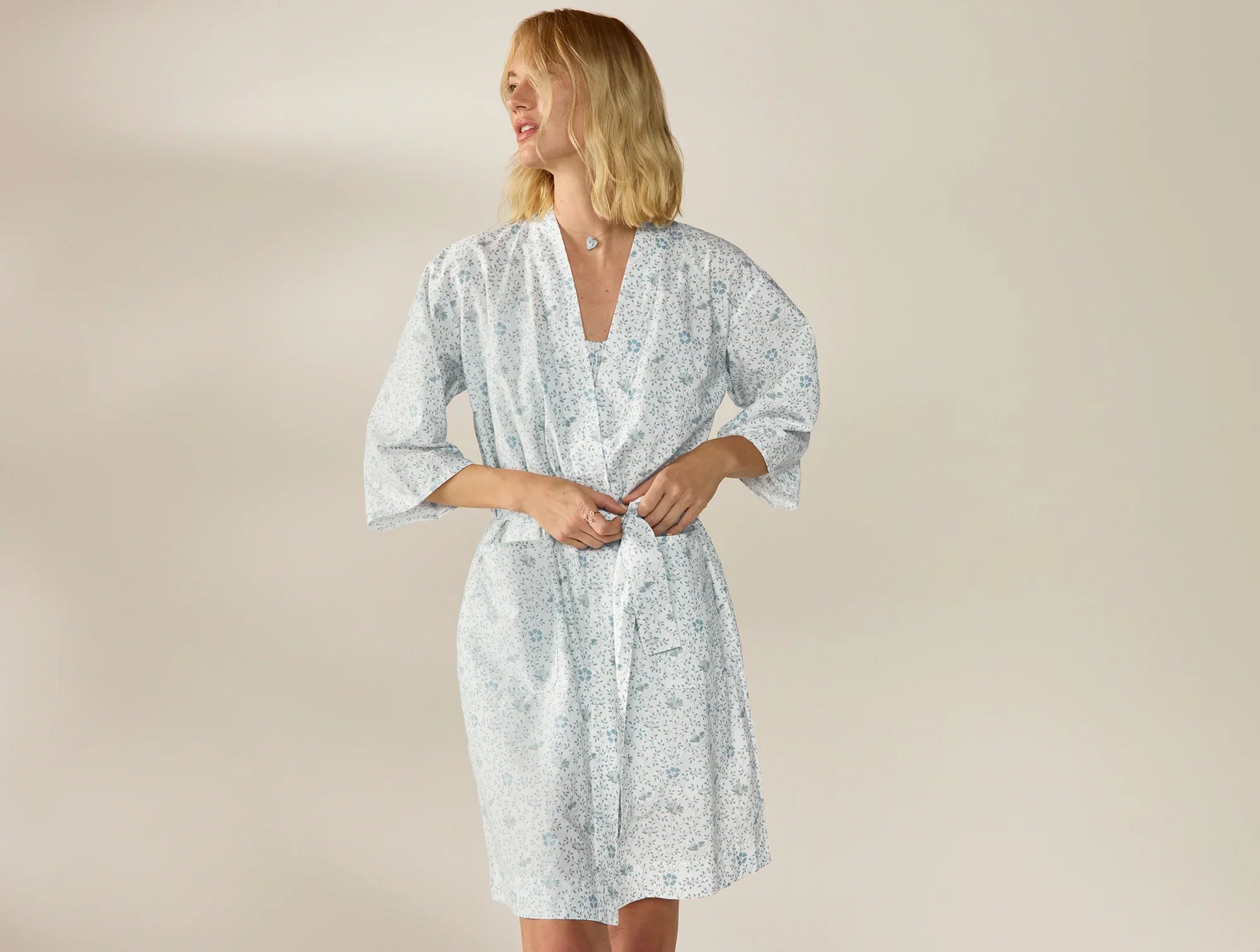 Women’s Isla Organic Cotton Robe
