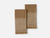 Coyuchi Chestnut w Undyed Oak Organic Hand Towel, Set of 2