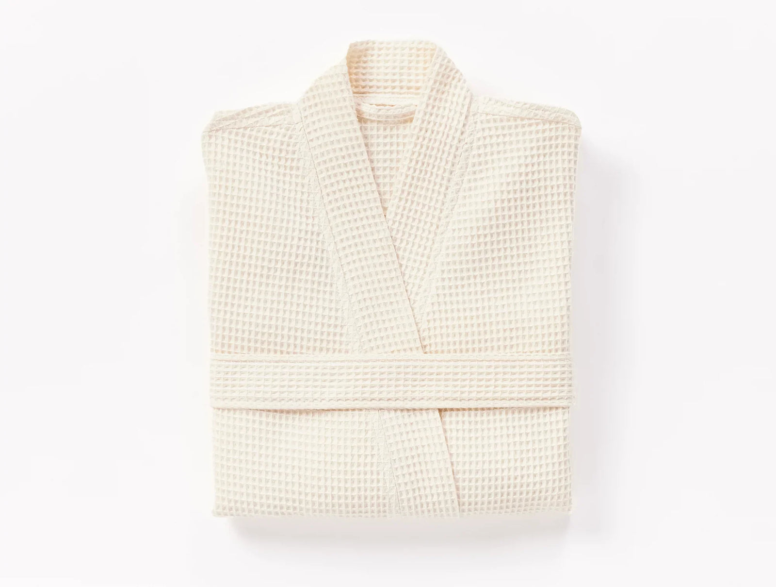 Coyuchi Undyed Unisex Organic Waffle Robe