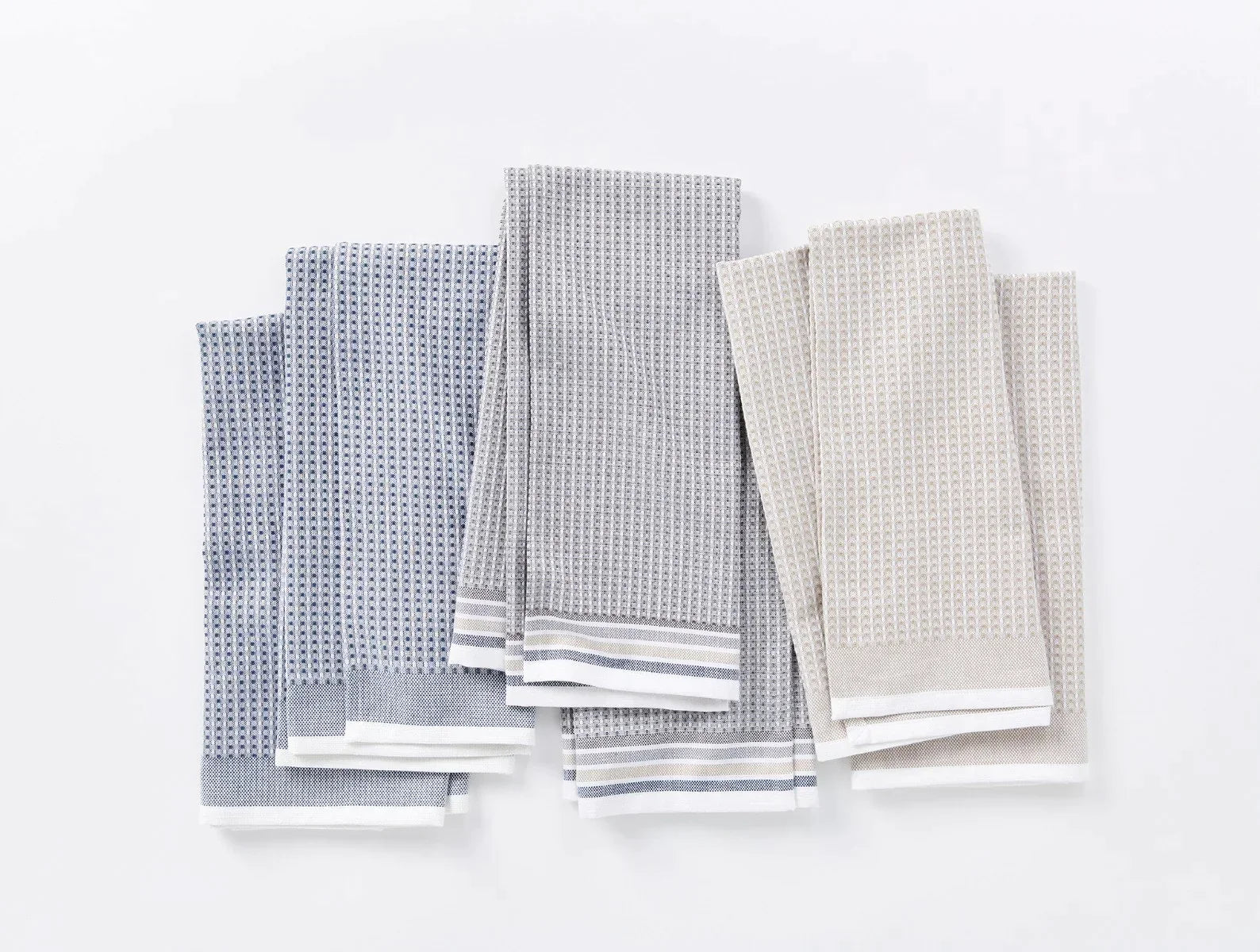 Coyuchi Organic Waffle Kitchen Towels, Set of 6