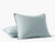 Coyuchi Standard Sham Surf Chambray Organic Crinkled Percale Duvet Cover