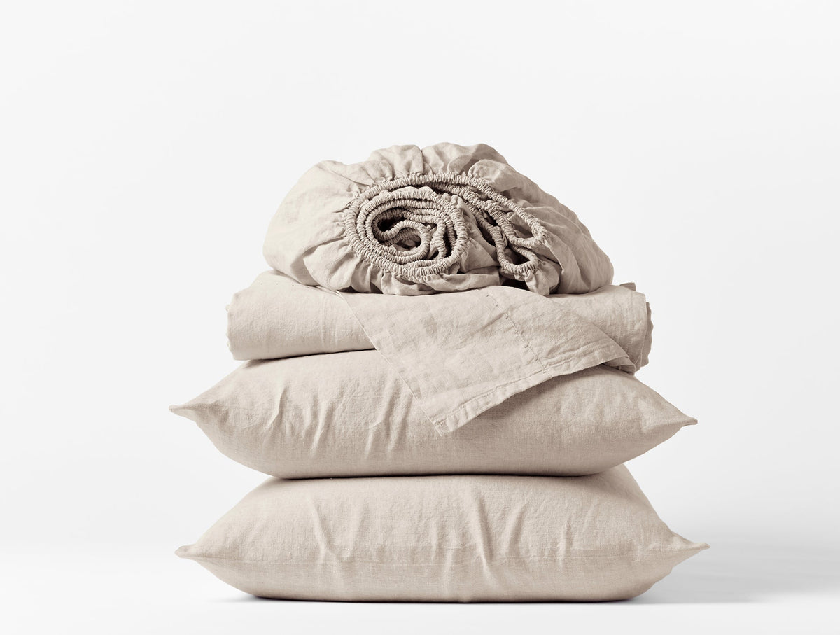 Coyuchi Organic Relaxed Linen Sheet Set