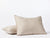 Coyuchi Standard Sham Hazel Chambray Organic Crinkled Percale Duvet Cover