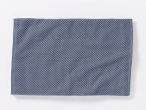 Coyuchi Twill Bath Mat Gulf Air Weight Organic Towels & Bath Mats