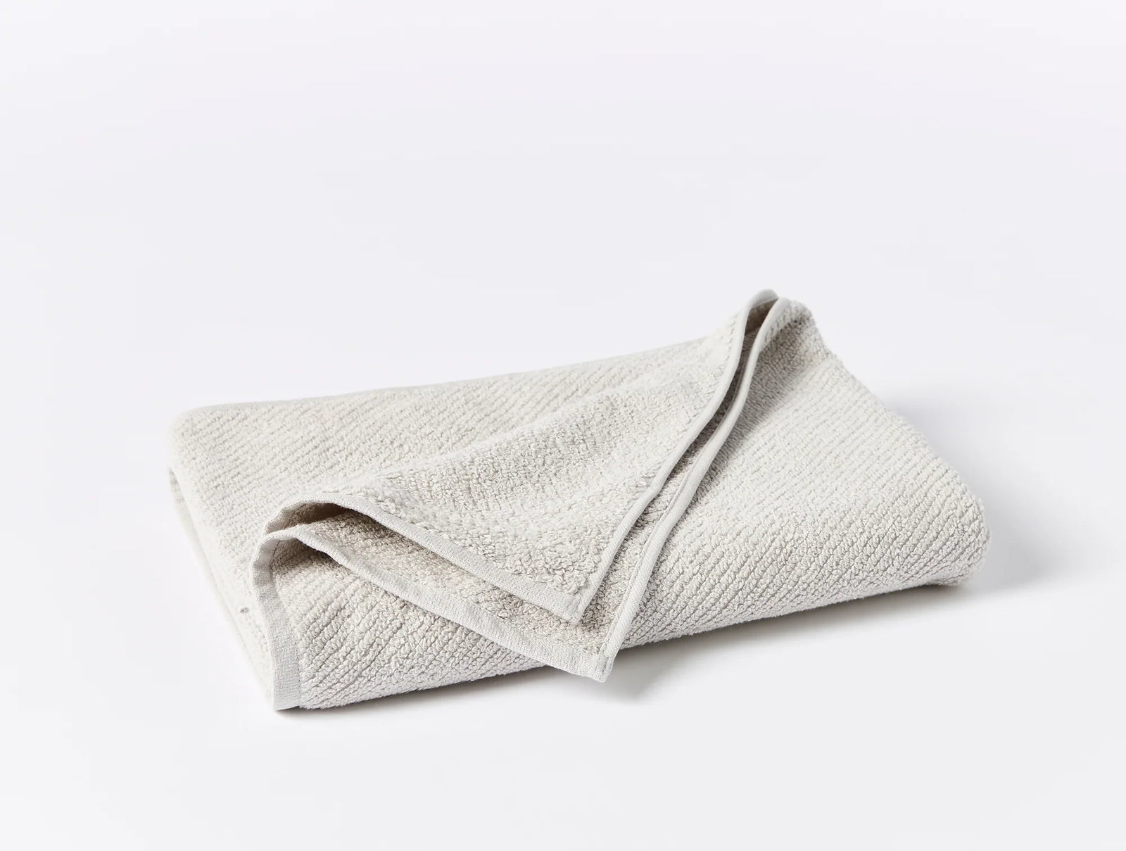 Coyuchi Hand Towel Fog Air Weight Organic Towels & Bath Mats