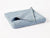 Coyuchi Guest Towel Stone Blue Air Weight Organic Towels & Bath Mats